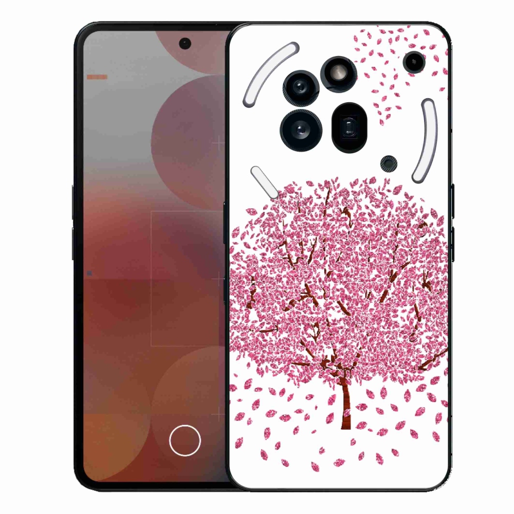 Gelový kryt mmCase na Nothing Phone (3a) Pro - kreslený strom s listy