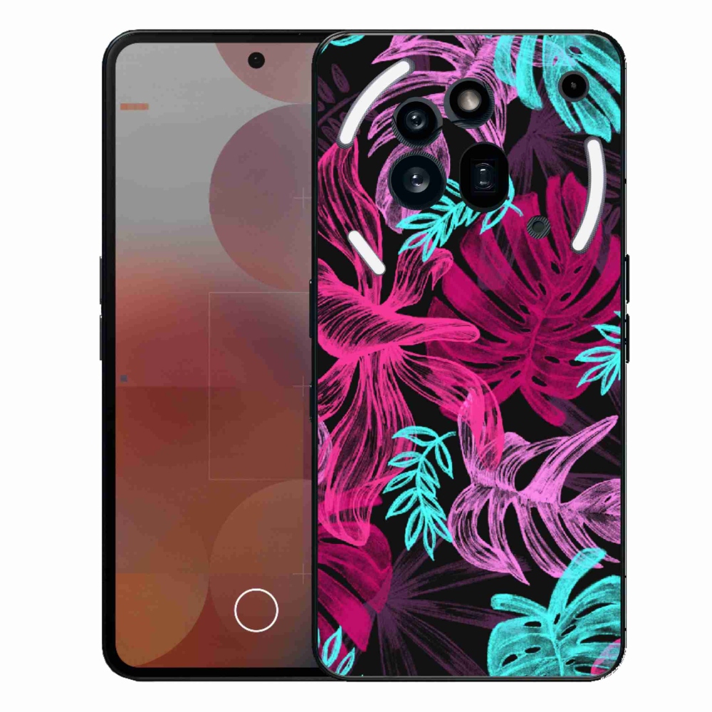 Gelový kryt mmCase na Nothing Phone (3a) Pro - květiny 1