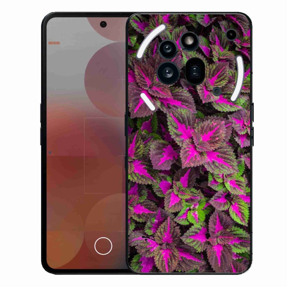 Gelový kryt mmCase na Nothing Phone (3a) Pro - květiny 10