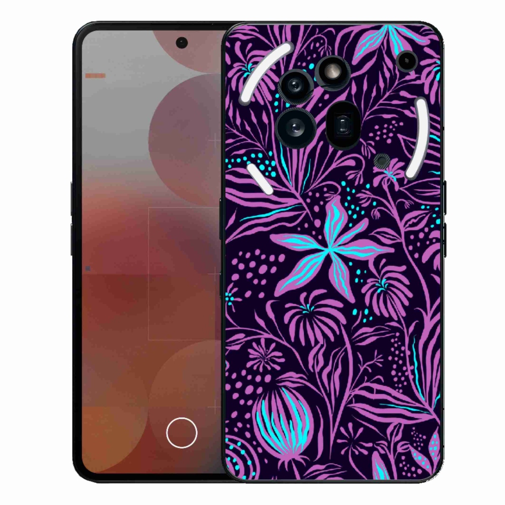 Gelový kryt mmCase na Nothing Phone (3a) Pro - květiny 2