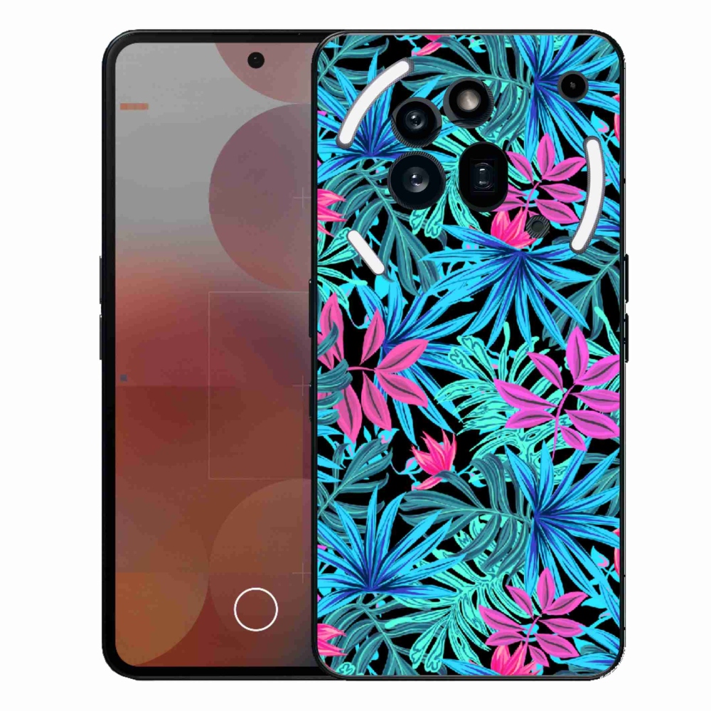 Gelový kryt mmCase na Nothing Phone (3a) Pro - květiny 3