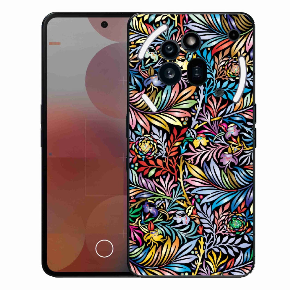 Gelový kryt mmCase na Nothing Phone (3a) Pro - květiny 5