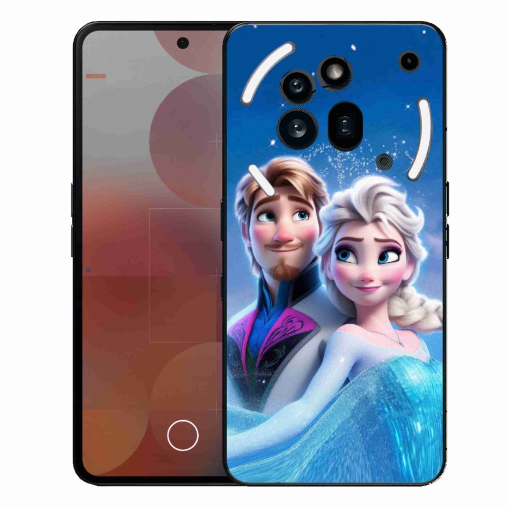Gelový kryt mmCase na Nothing Phone (3a) Pro - ledové království 1