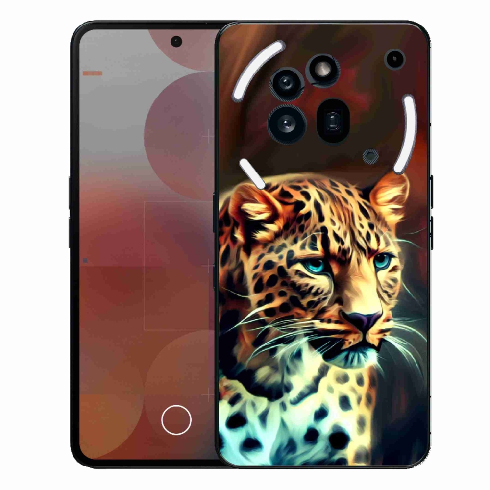 Gelový kryt mmCase na Nothing Phone (3a) Pro - leopard
