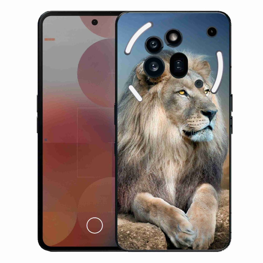 Gelový kryt mmCase na Nothing Phone (3a) Pro - lev 1