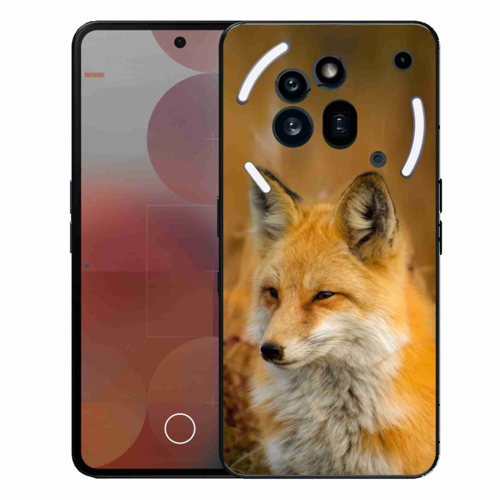 Gelový kryt mmCase na Nothing Phone (3a) Pro - liška