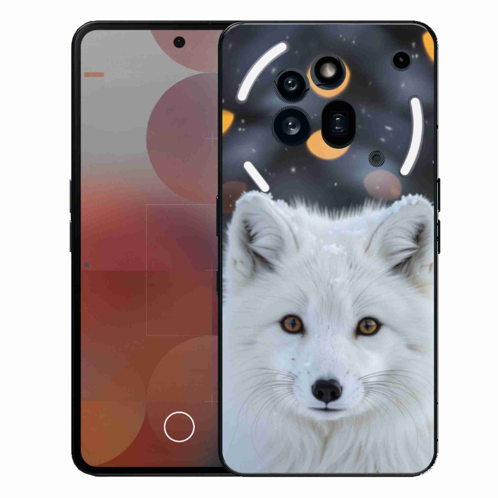 Gelový kryt mmCase na Nothing Phone (3a) Pro - liška polární