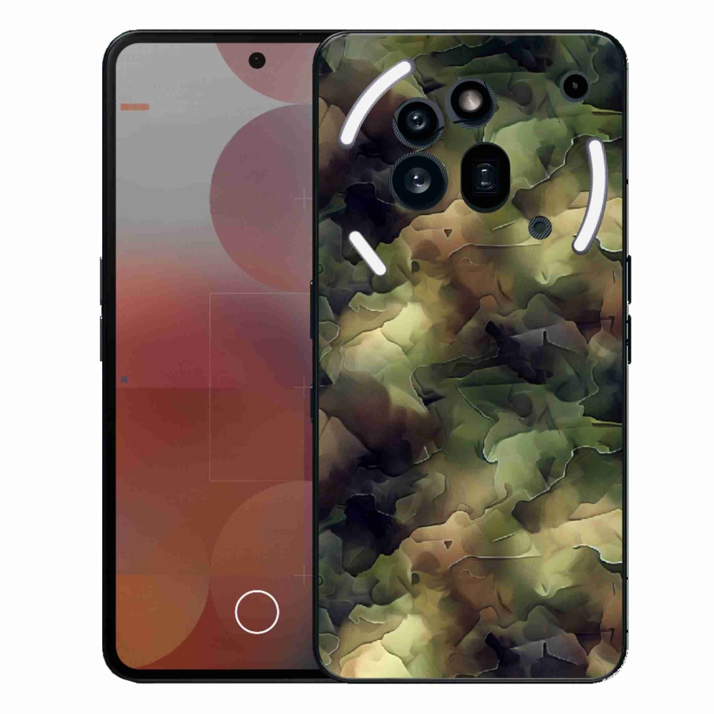 Gelový kryt mmCase na Nothing Phone (3a) Pro - maskáčový vzor 10