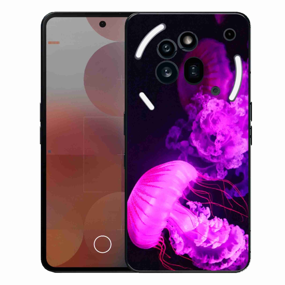 Gelový kryt mmCase na Nothing Phone (3a) Pro - medúza 1