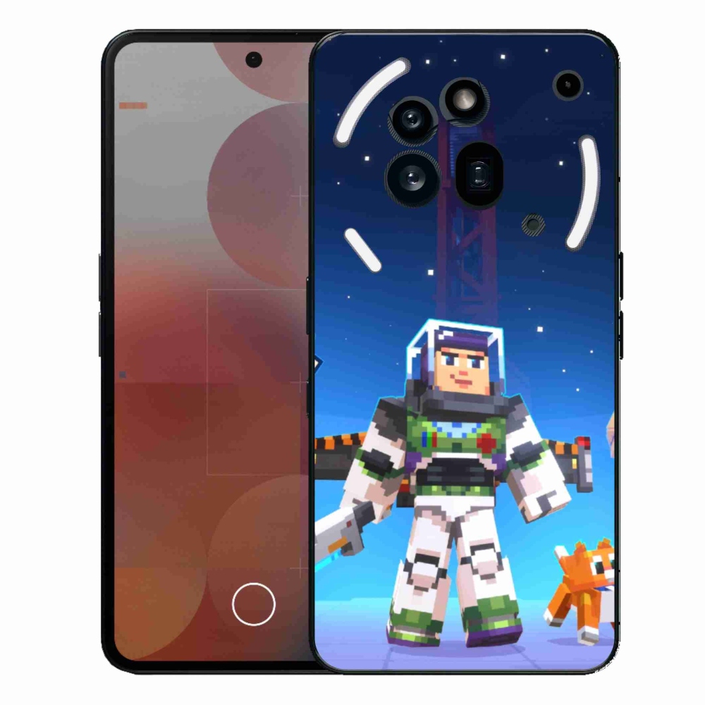 Gelový kryt mmCase na Nothing Phone (3a) Pro - minecraft 2
