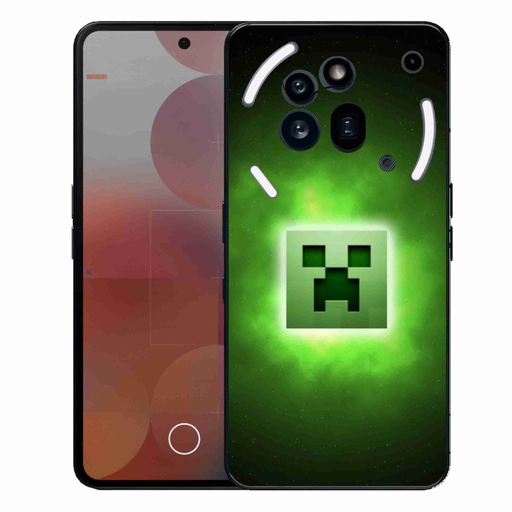 Gelový kryt mmCase na Nothing Phone (3a) Pro - minecraft