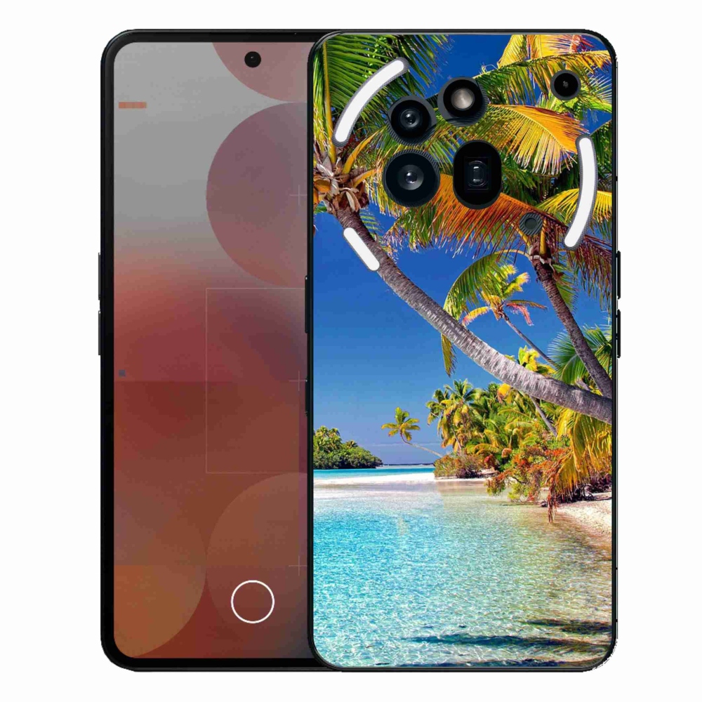 Gelový kryt mmCase na Nothing Phone (3a) Pro - mořská pláž