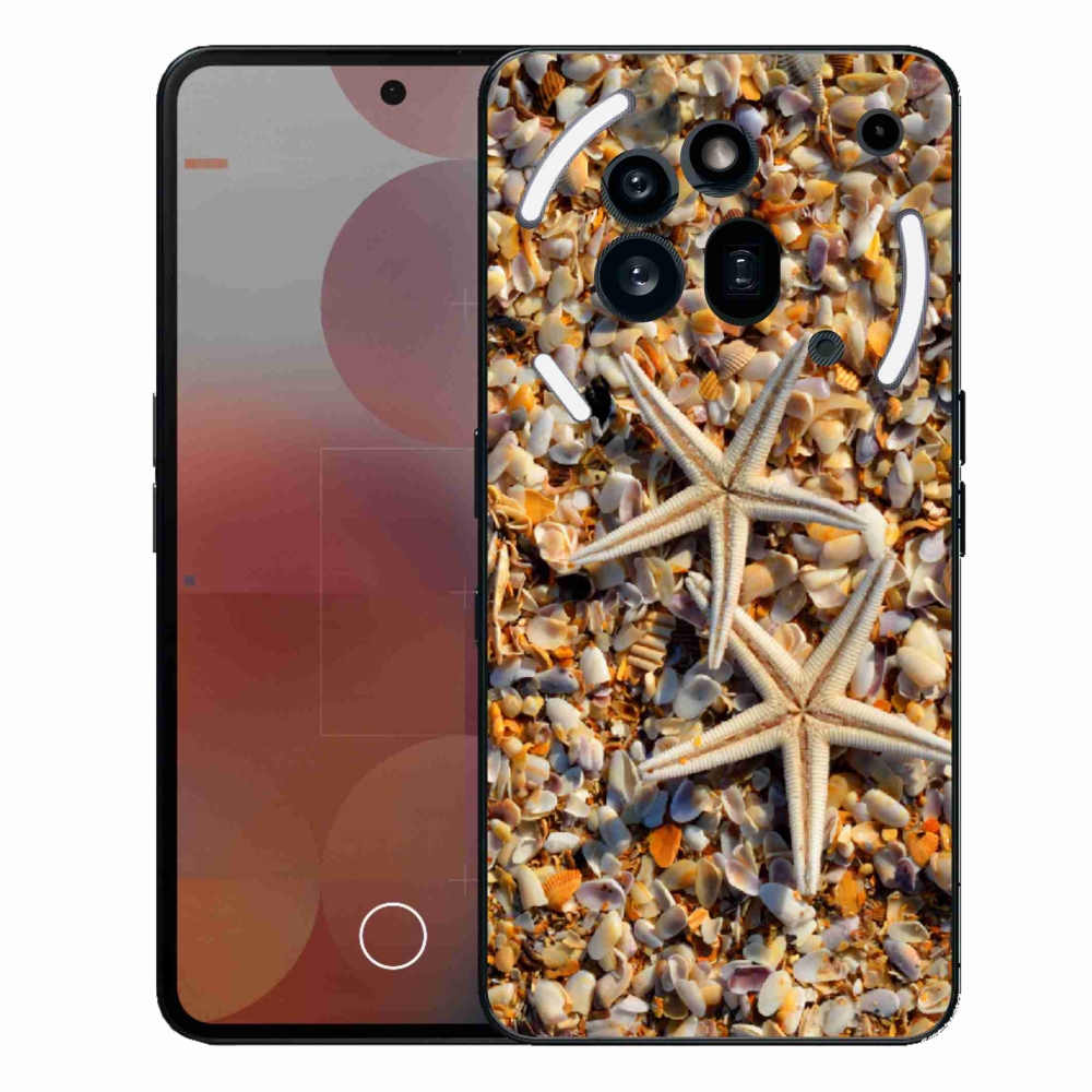 Gelový kryt mmCase na Nothing Phone (3a) Pro - mořské hvězdice