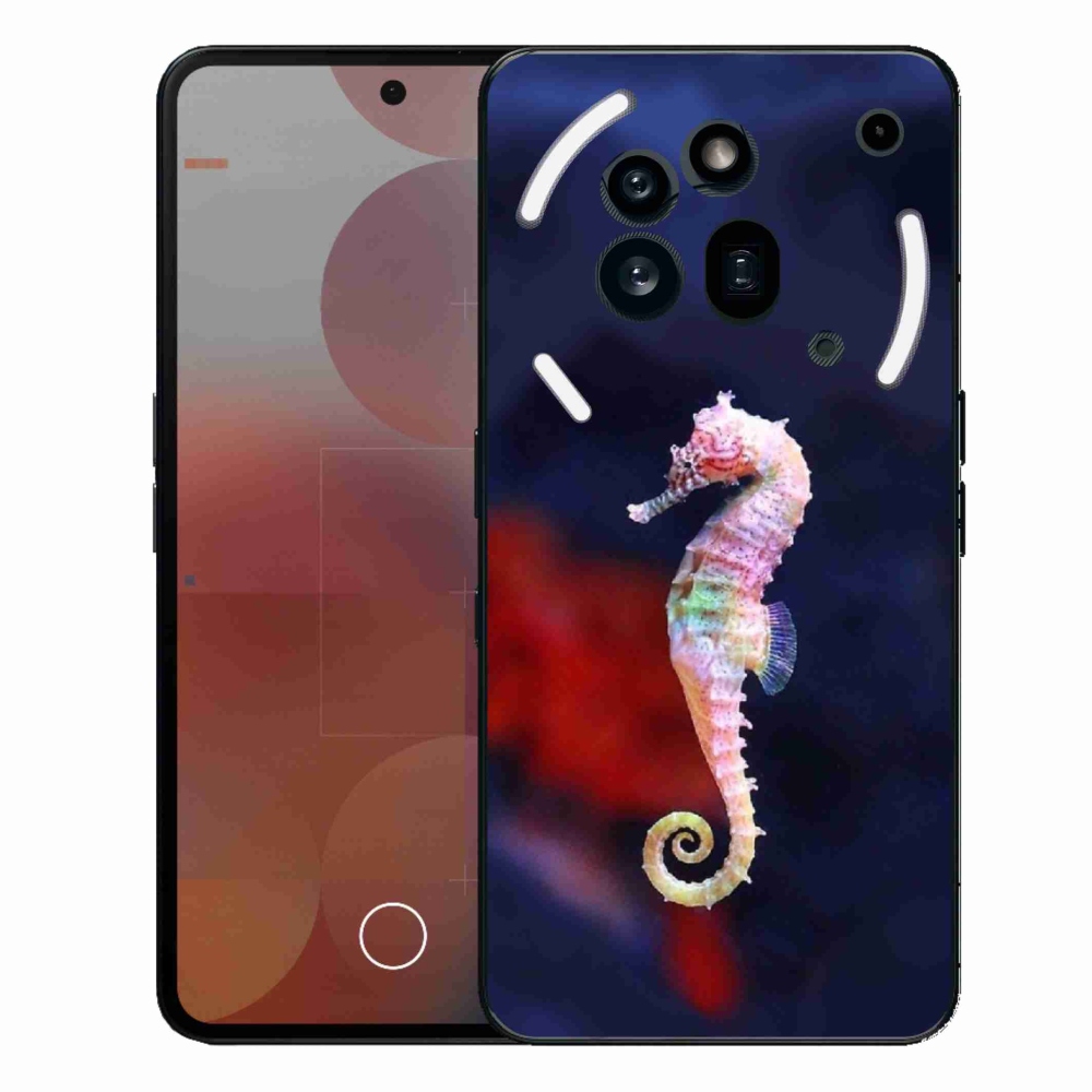 Gelový kryt mmCase na Nothing Phone (3a) Pro - mořský koník