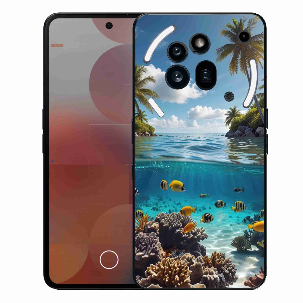 Gelový kryt mmCase na Nothing Phone (3a) Pro - mořský svět 4