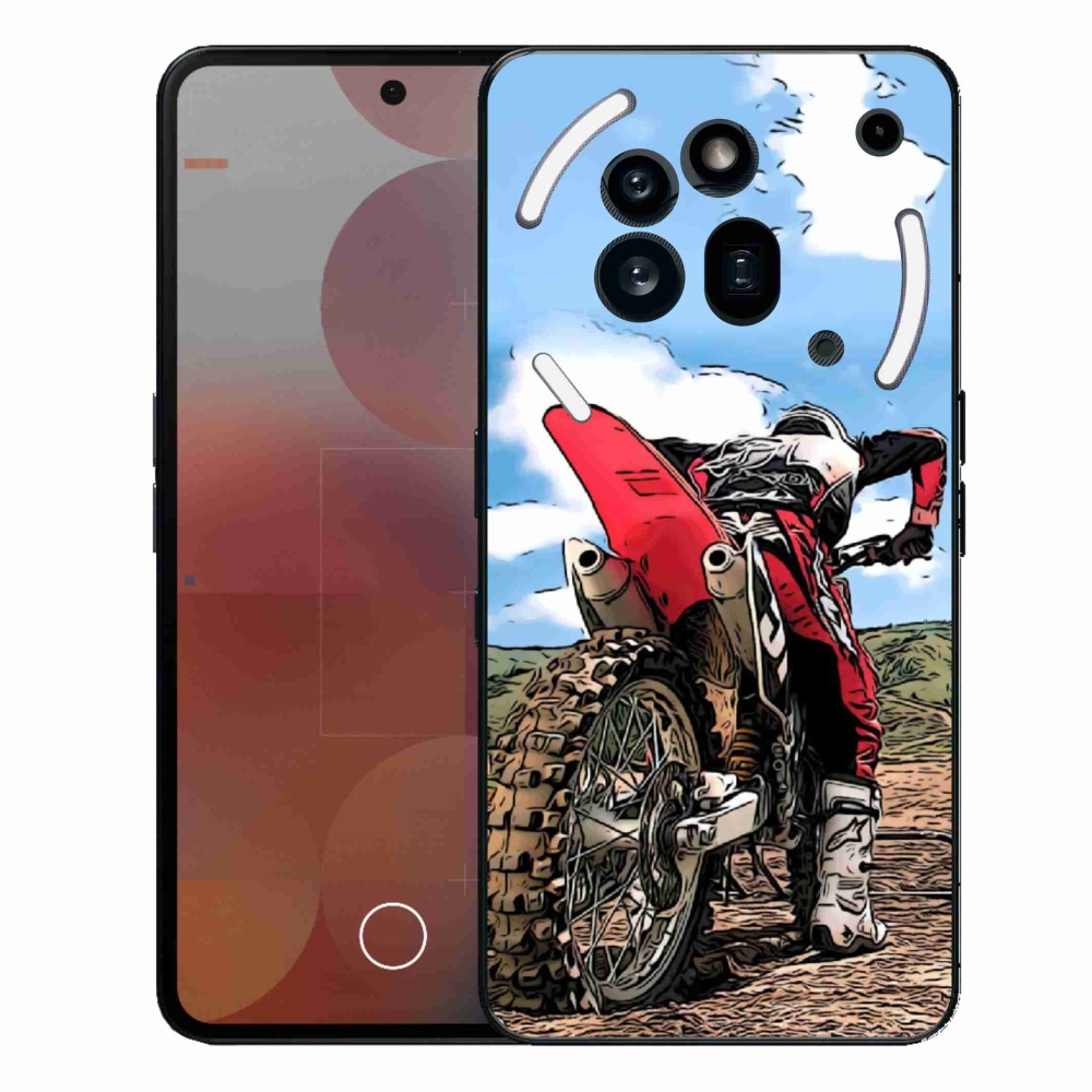 Gelový kryt mmCase na Nothing Phone (3a) Pro - moto