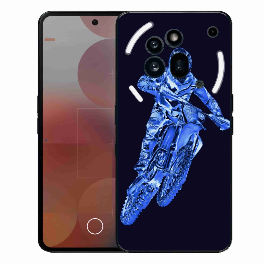 Gelový kryt mmCase na Nothing Phone (3a) Pro - motocross 1