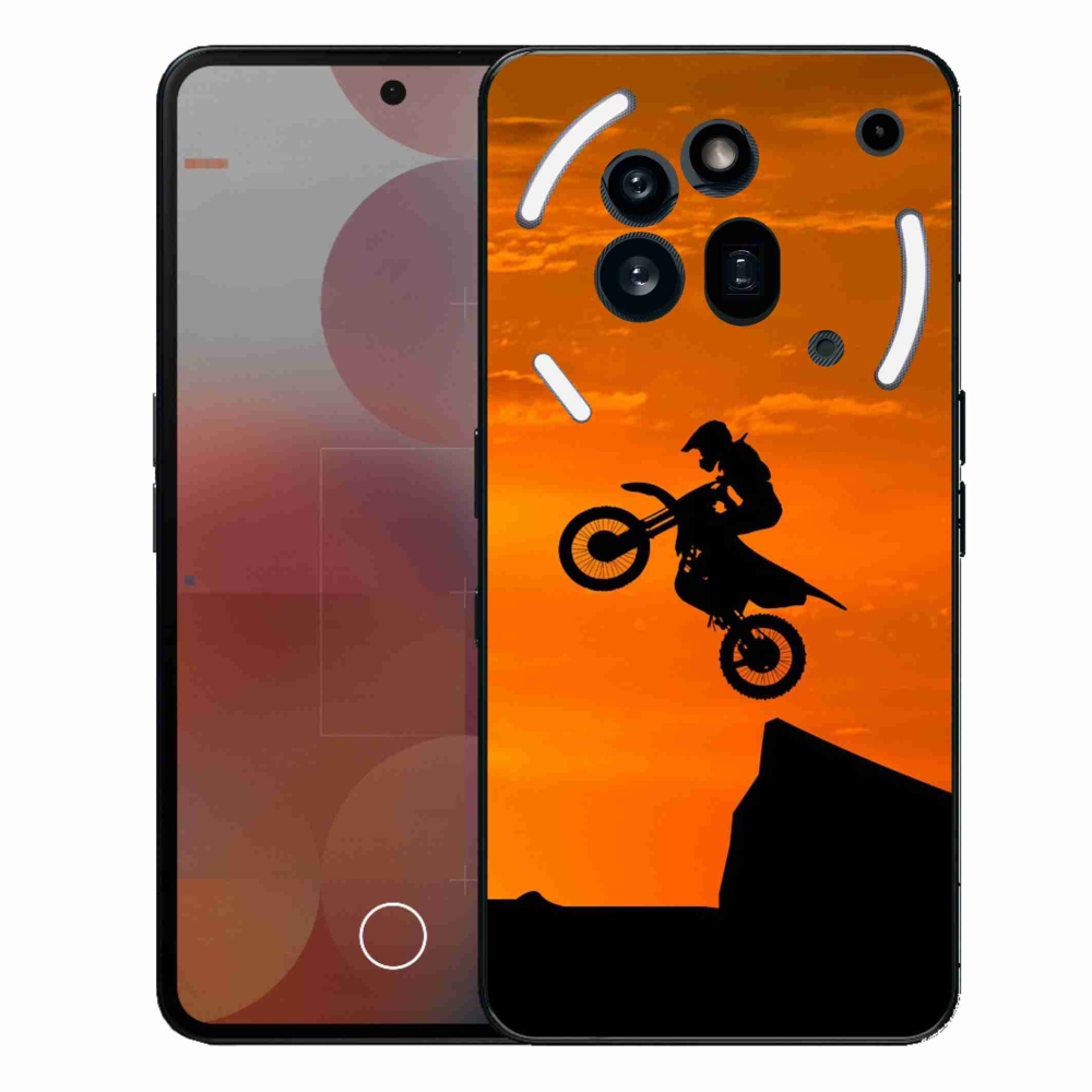 Gelový kryt mmCase na Nothing Phone (3a) Pro - motocross