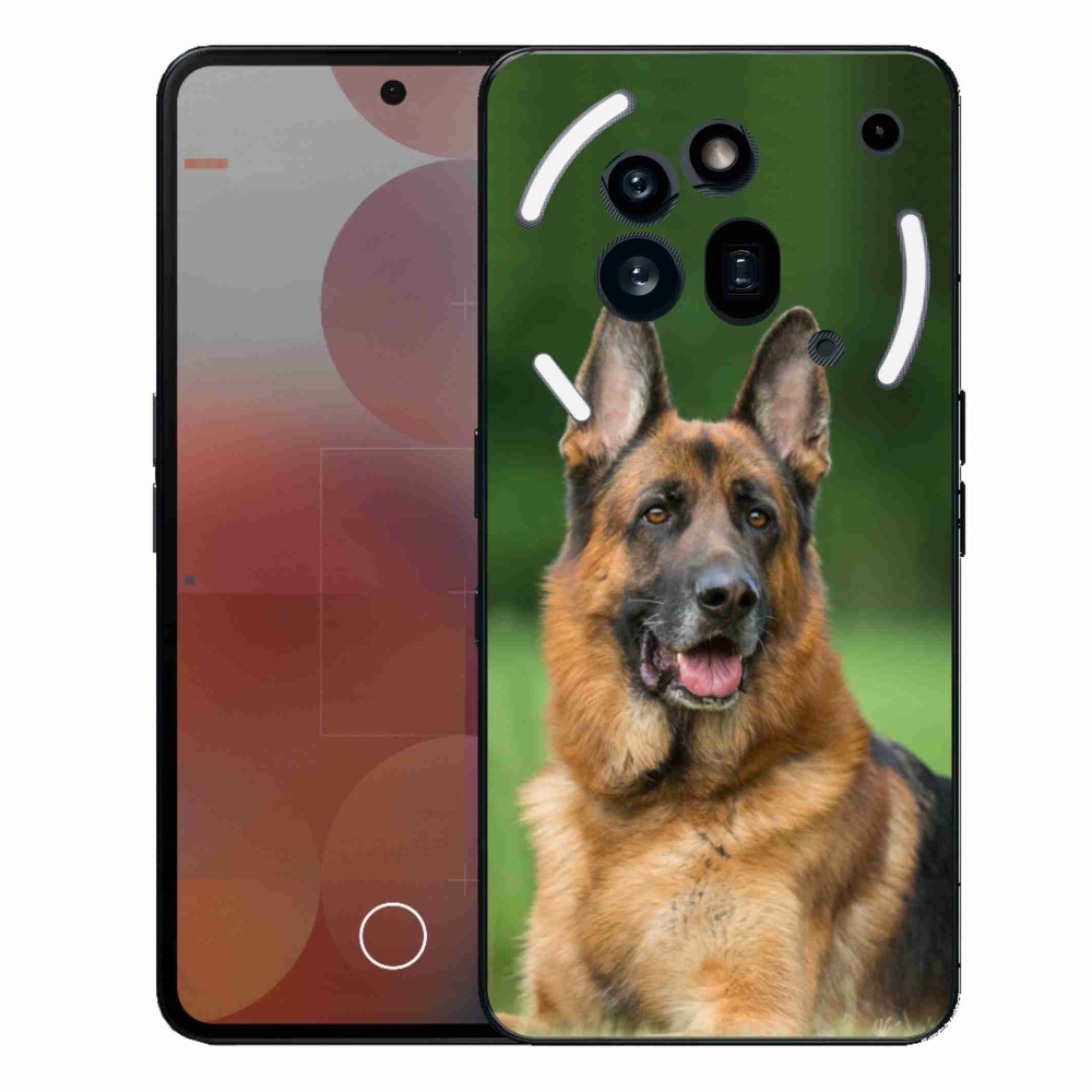 Gelový kryt mmCase na Nothing Phone (3a) Pro - německý ovčák