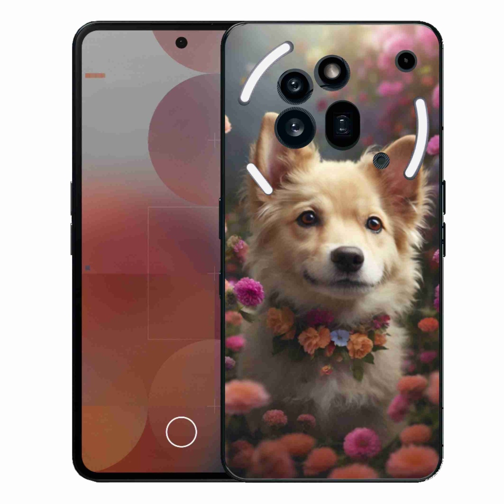 Gelový kryt mmCase na Nothing Phone (3a) Pro - německý špic