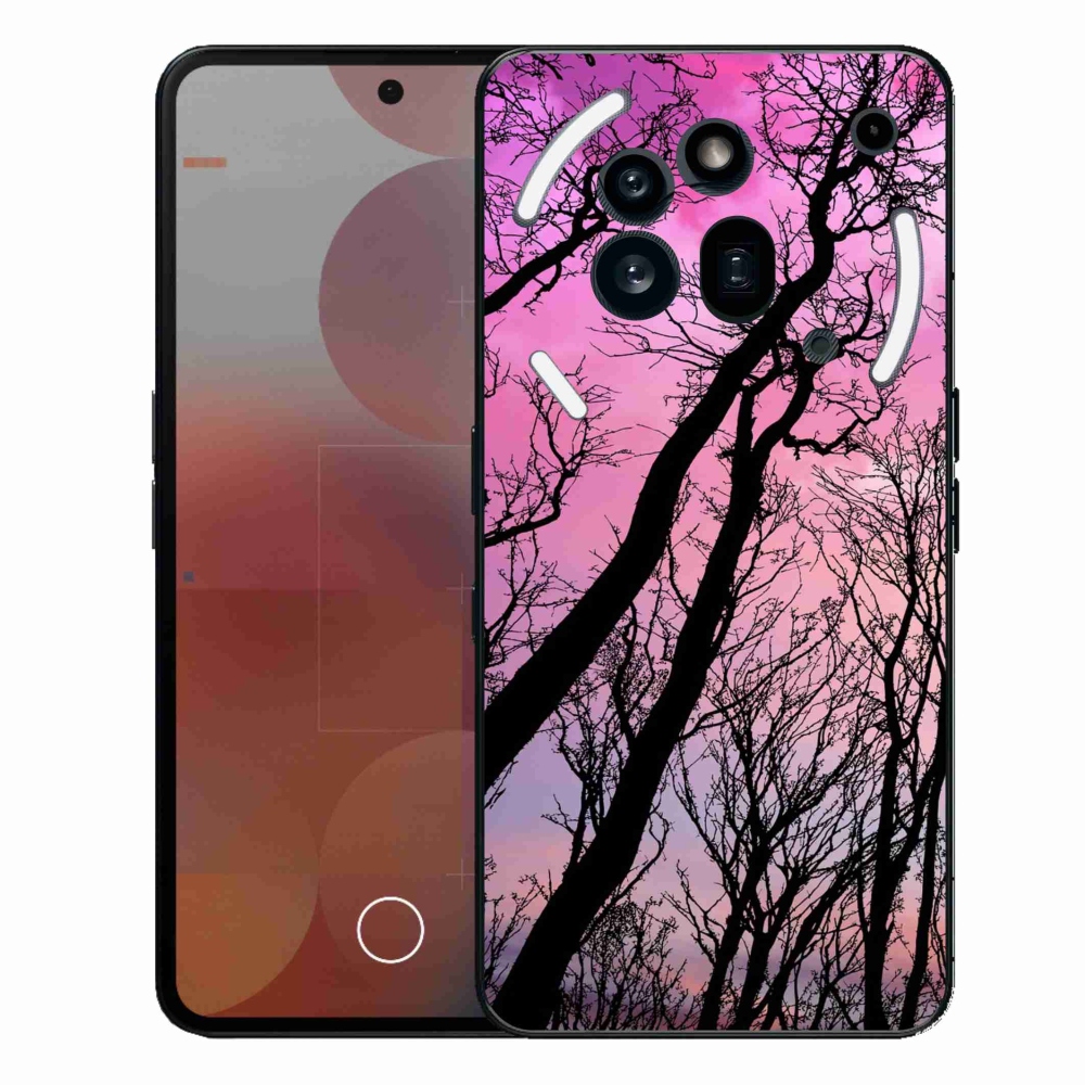 Gelový kryt mmCase na Nothing Phone (3a) Pro - opadané stromy