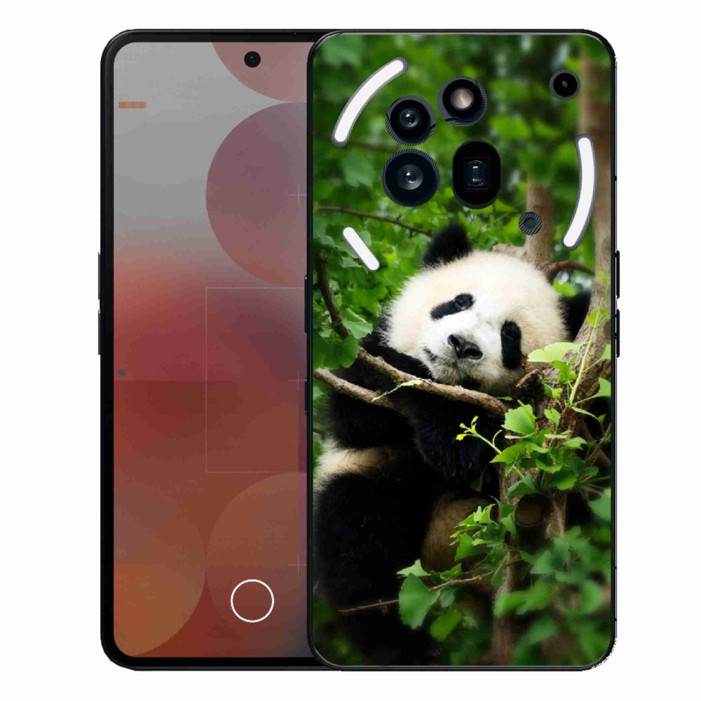 Gelový kryt mmCase na Nothing Phone (3a) Pro - panda