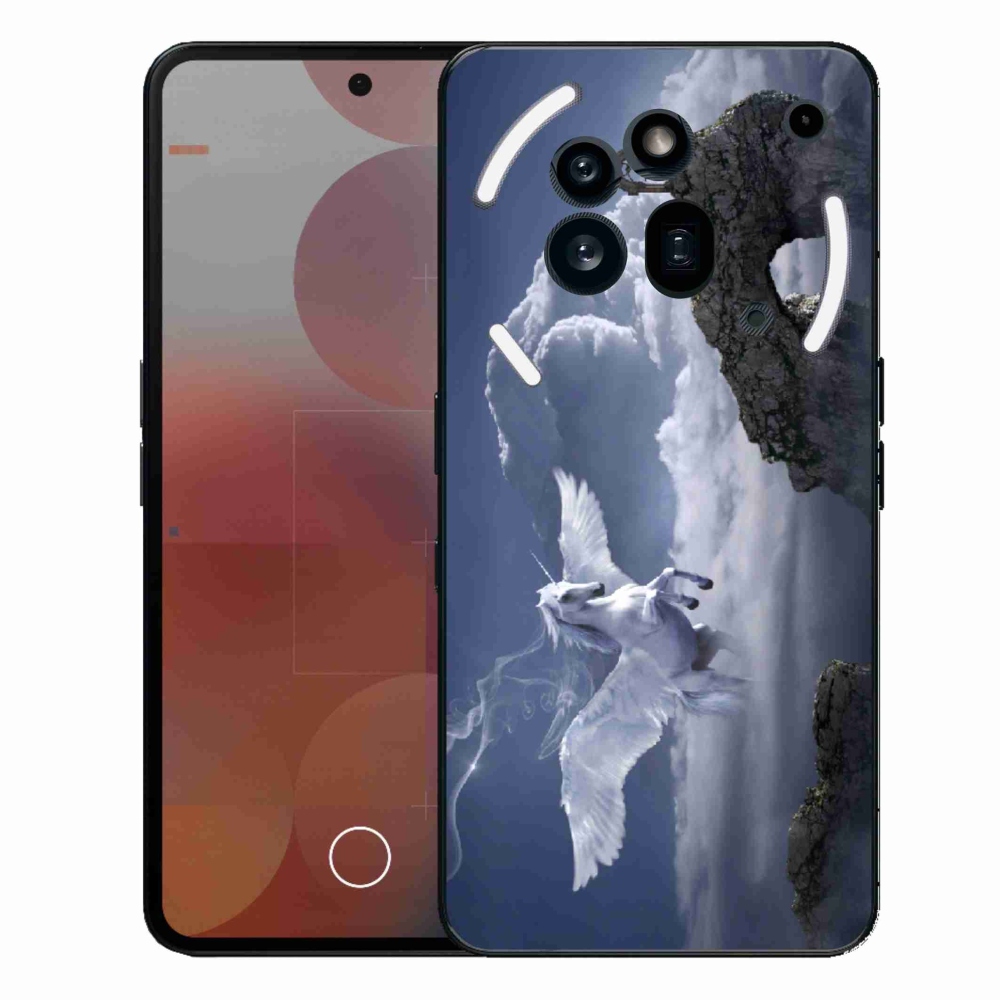 Gelový kryt mmCase na Nothing Phone (3a) Pro - pegas