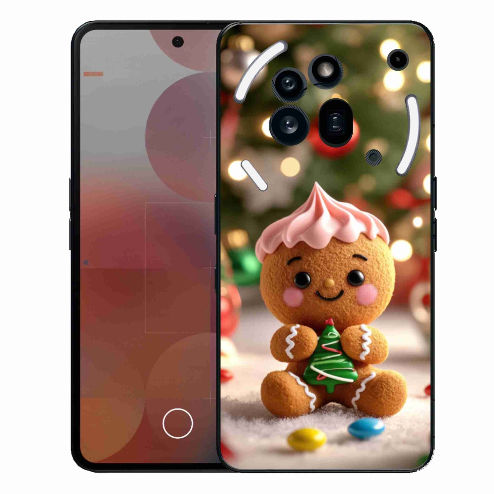 Gelový kryt mmCase na Nothing Phone (3a) Pro - perníček
