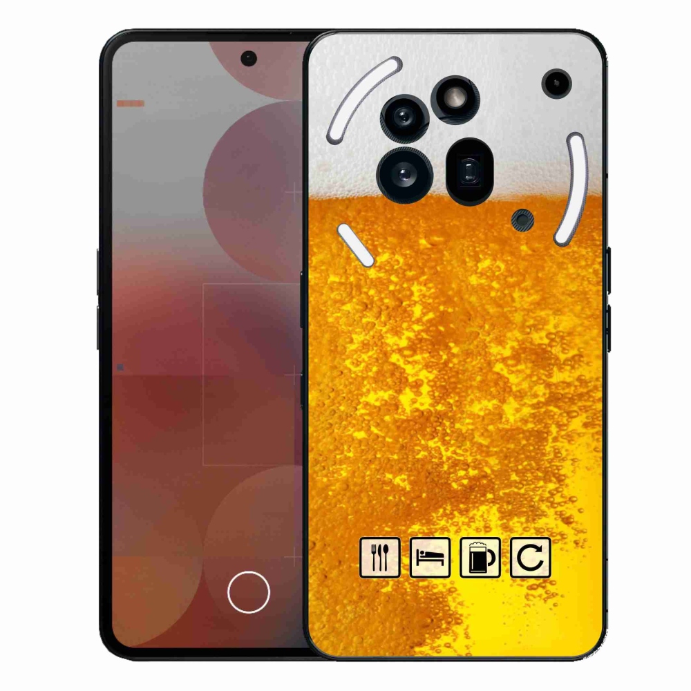Gelový kryt mmCase na Nothing Phone (3a) Pro - pivní motiv 3