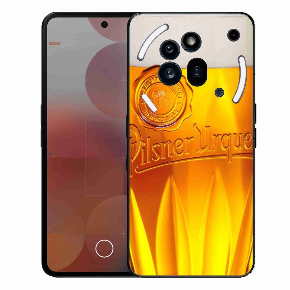 Gelový kryt mmCase na Nothing Phone (3a) Pro - pivo