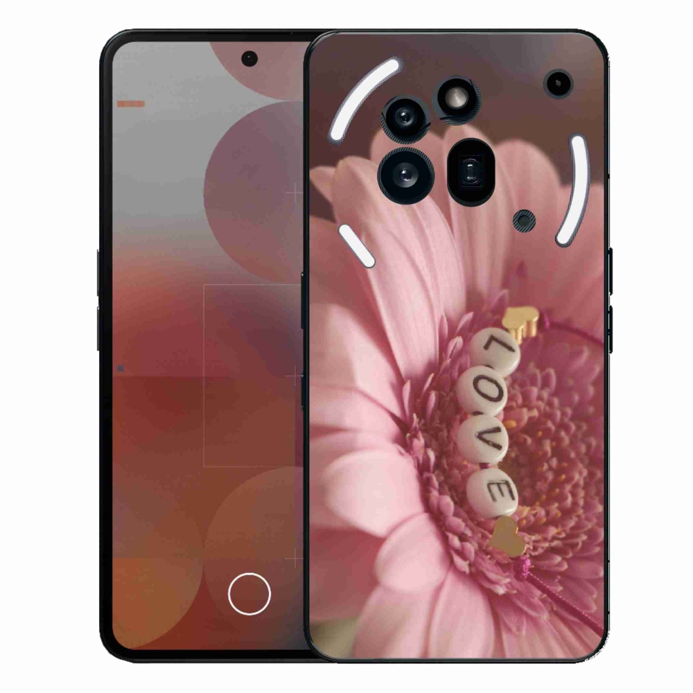 Gelový kryt mmCase na Nothing Phone (3a) Pro - přívěsek love