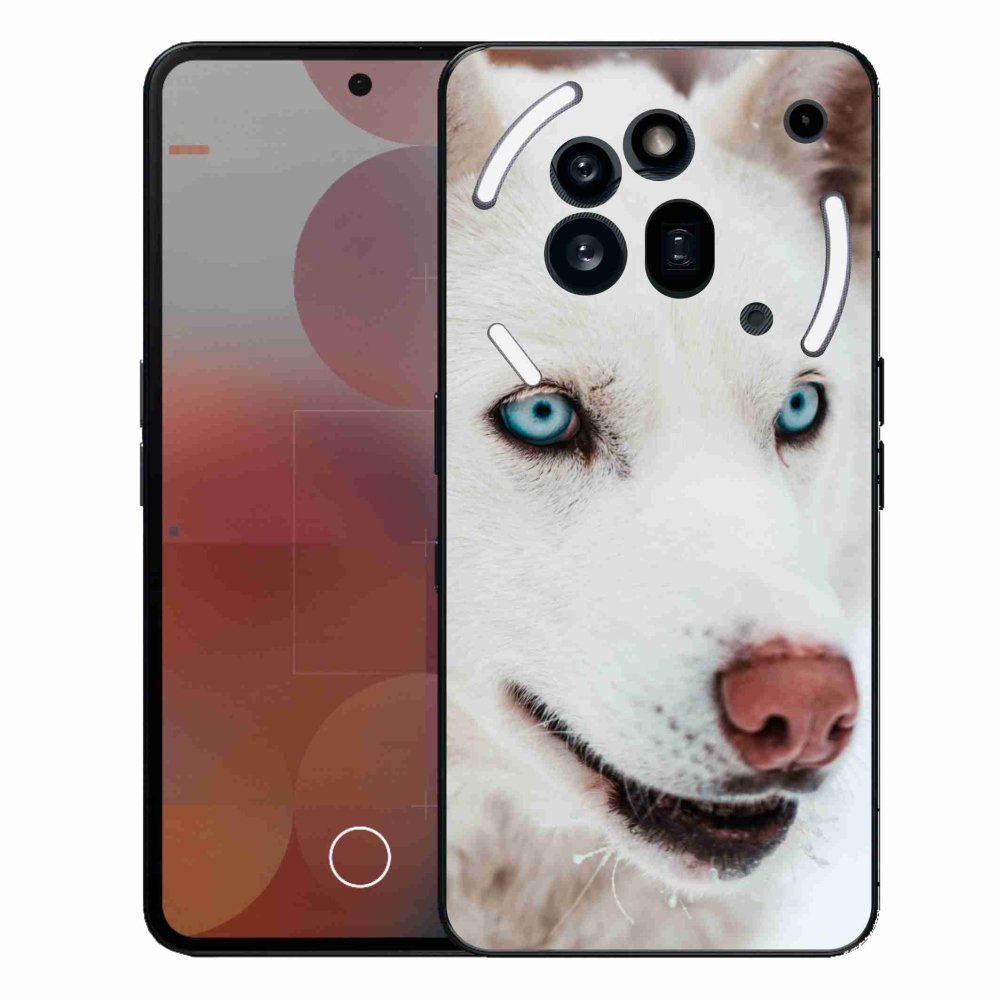 Gelový kryt mmCase na Nothing Phone (3a) Pro - psí pohled