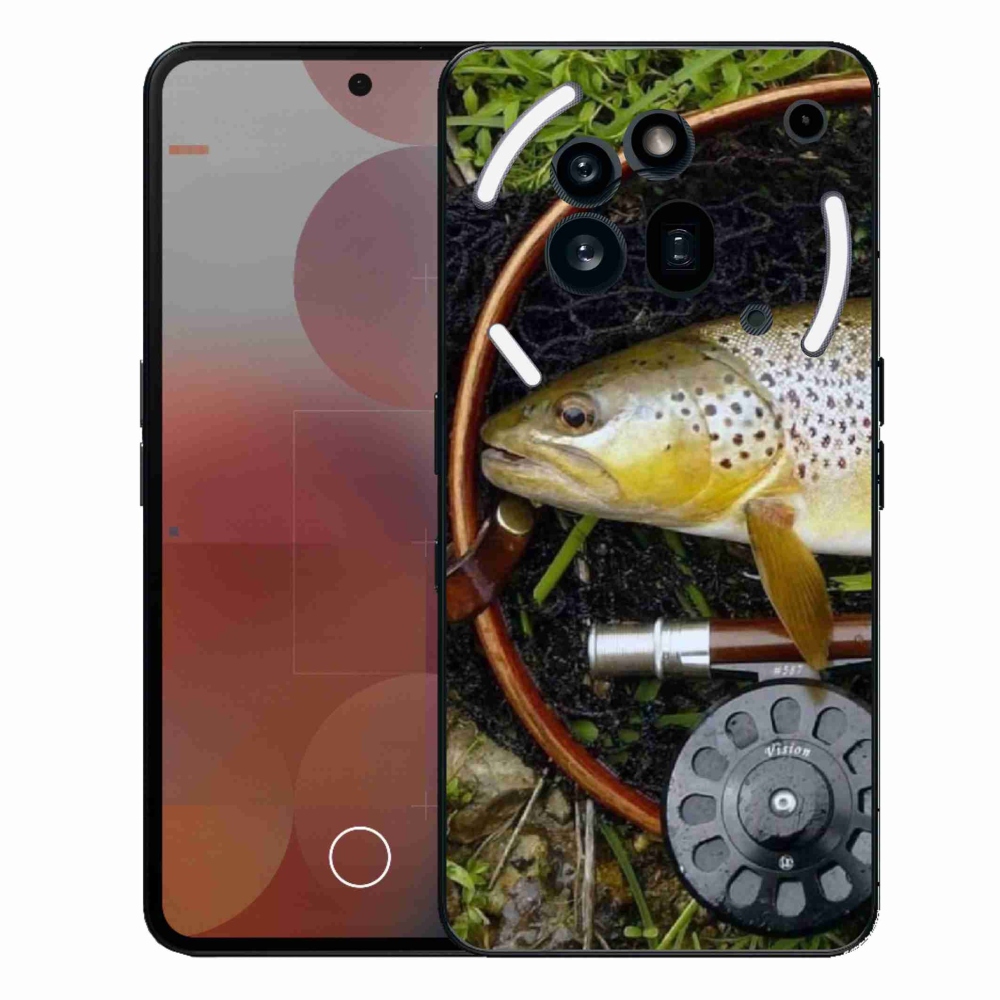 Gelový kryt mmCase na Nothing Phone (3a) Pro - pstruh 2
