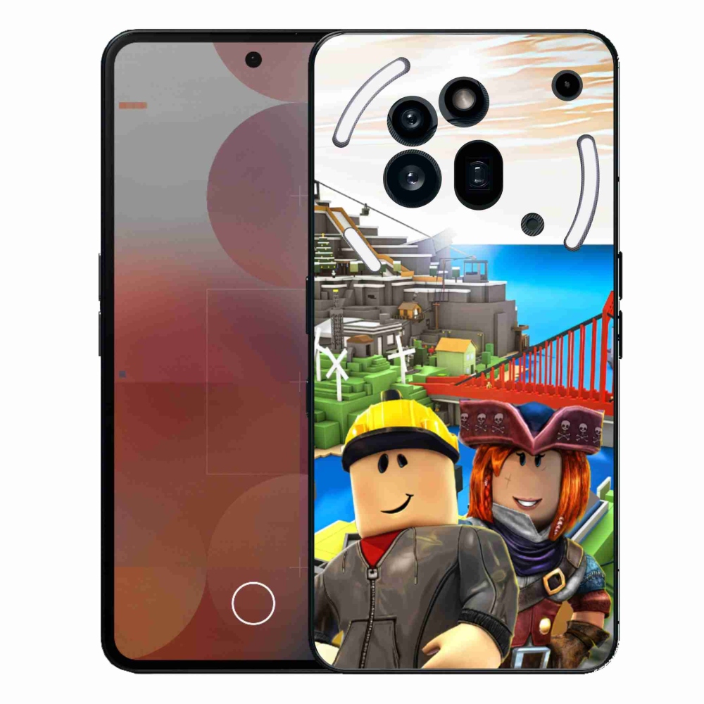 Gelový kryt mmCase na Nothing Phone (3a) Pro - roblox 1