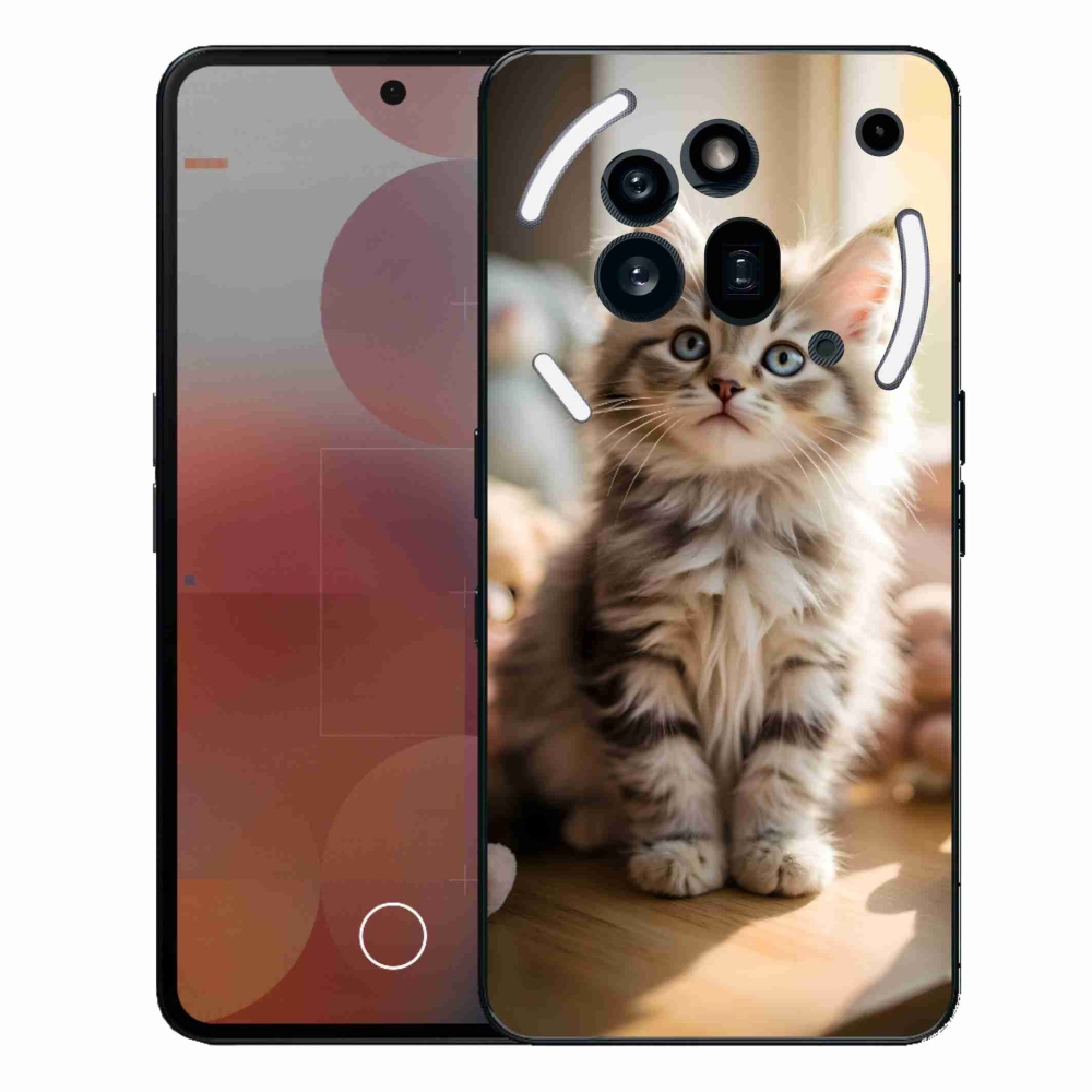 Gelový kryt mmCase na Nothing Phone (3a) Pro - roztomilé kotě 10