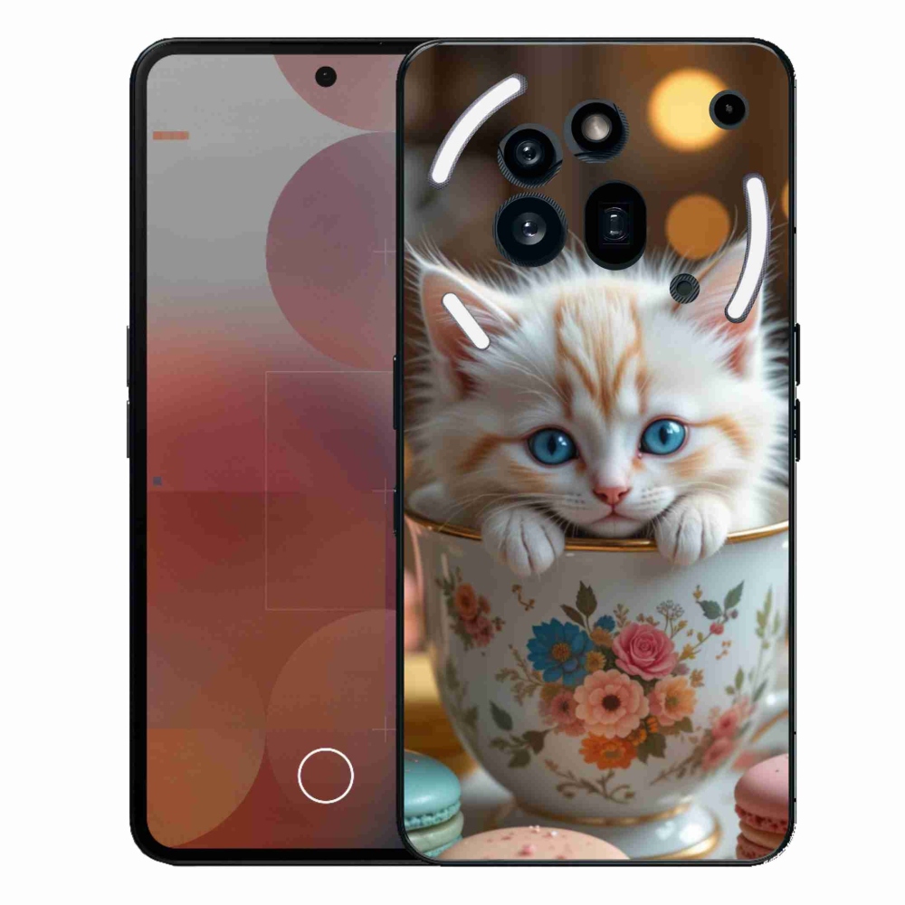 Gelový kryt mmCase na Nothing Phone (3a) Pro - roztomilé kotě 6