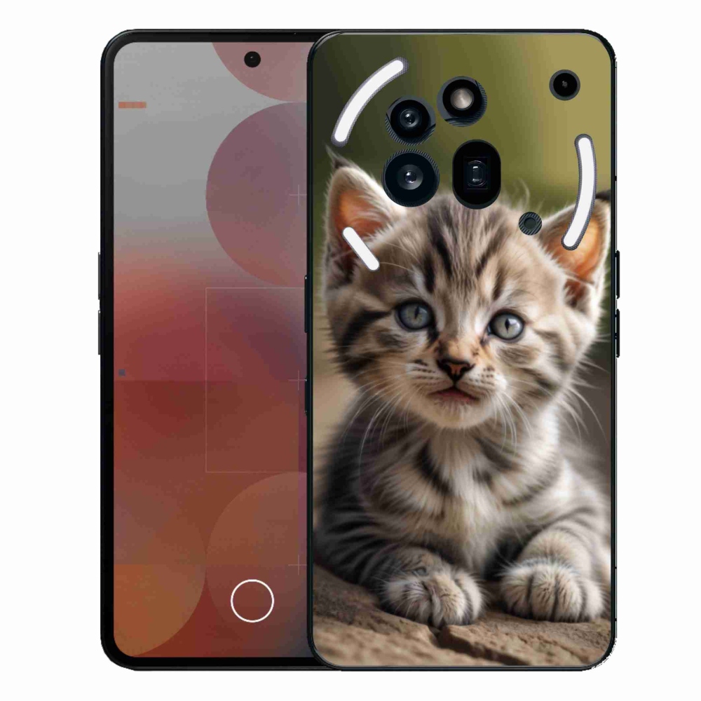 Gelový kryt mmCase na Nothing Phone (3a) Pro - roztomilé kotě 9
