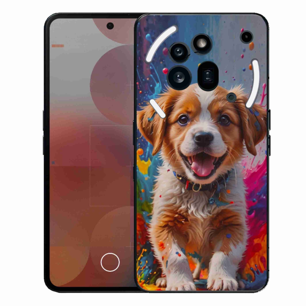 Gelový kryt mmCase na Nothing Phone (3a) Pro - roztomilé štěně 3