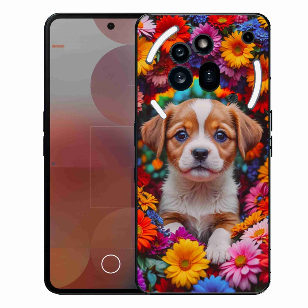Gelový kryt mmCase na Nothing Phone (3a) Pro - roztomilé štěně