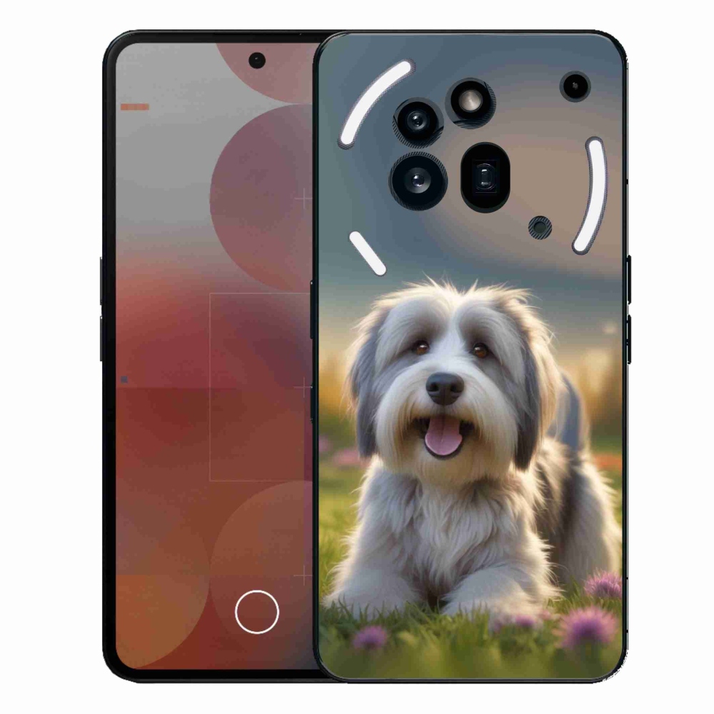 Gelový kryt mmCase na Nothing Phone (3a) Pro - roztomilý havanský psík
