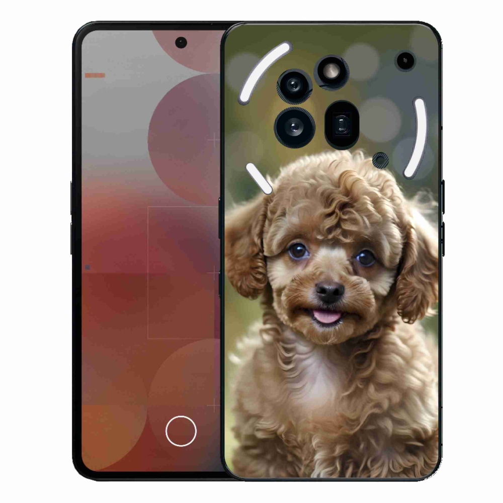 Gelový kryt mmCase na Nothing Phone (3a) Pro - roztomilý pudl