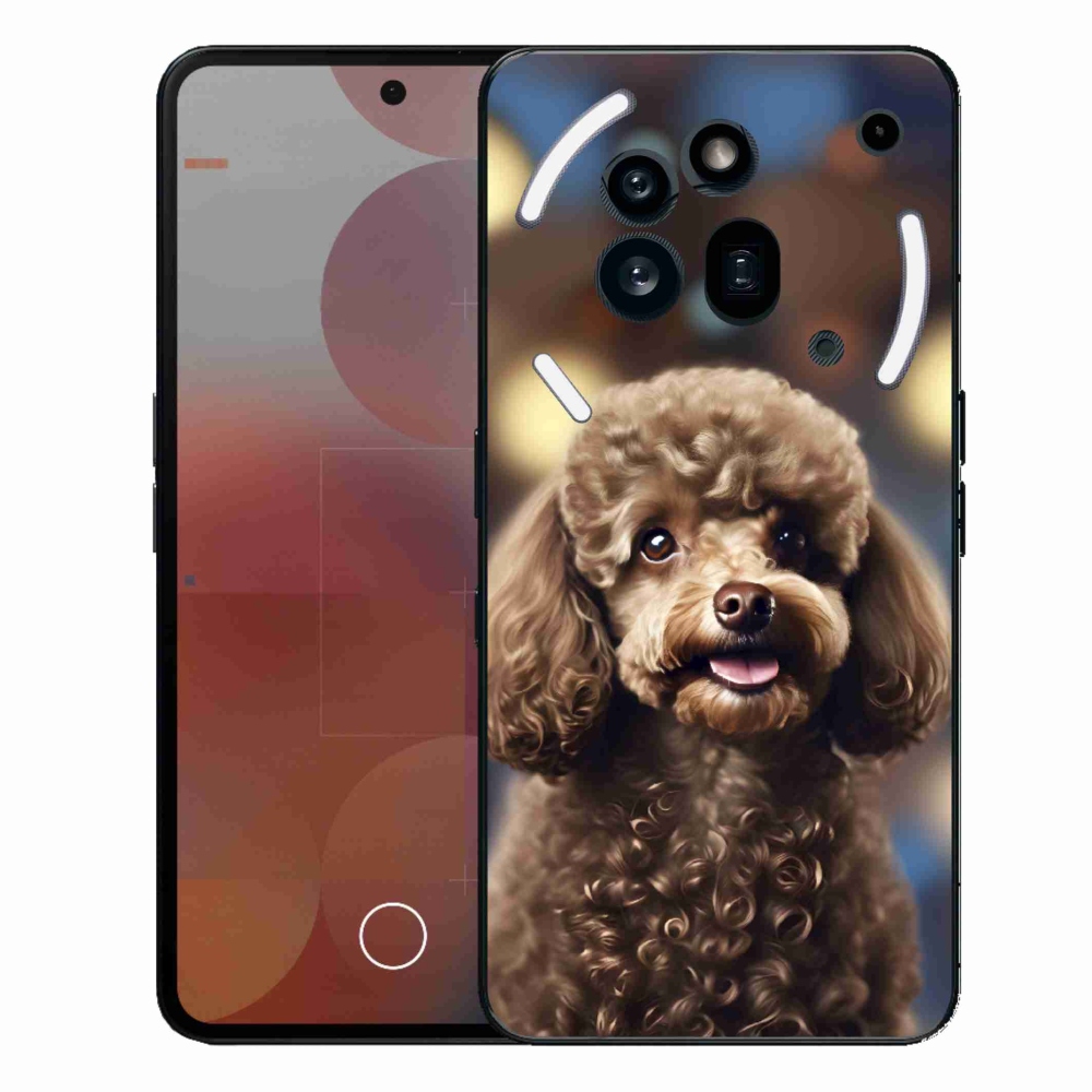 Gelový kryt mmCase na Nothing Phone (3a) Pro - roztomilý pudl