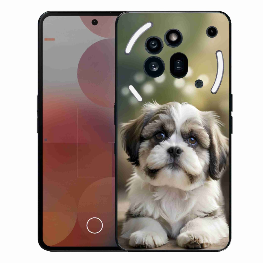 Gelový kryt mmCase na Nothing Phone (3a) Pro - roztomilý shih-tzu