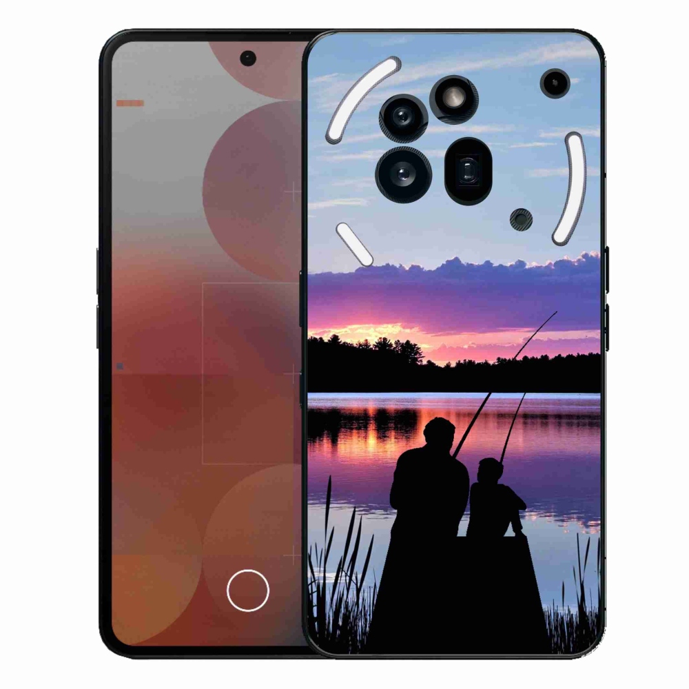 Gelový kryt mmCase na Nothing Phone (3a) Pro - rybaření 2
