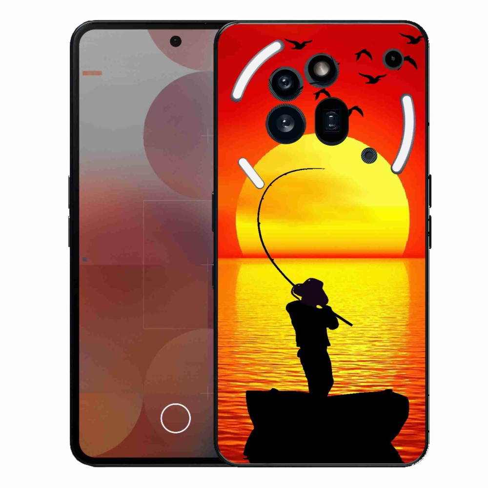 Gelový kryt mmCase na Nothing Phone (3a) Pro - rybaření