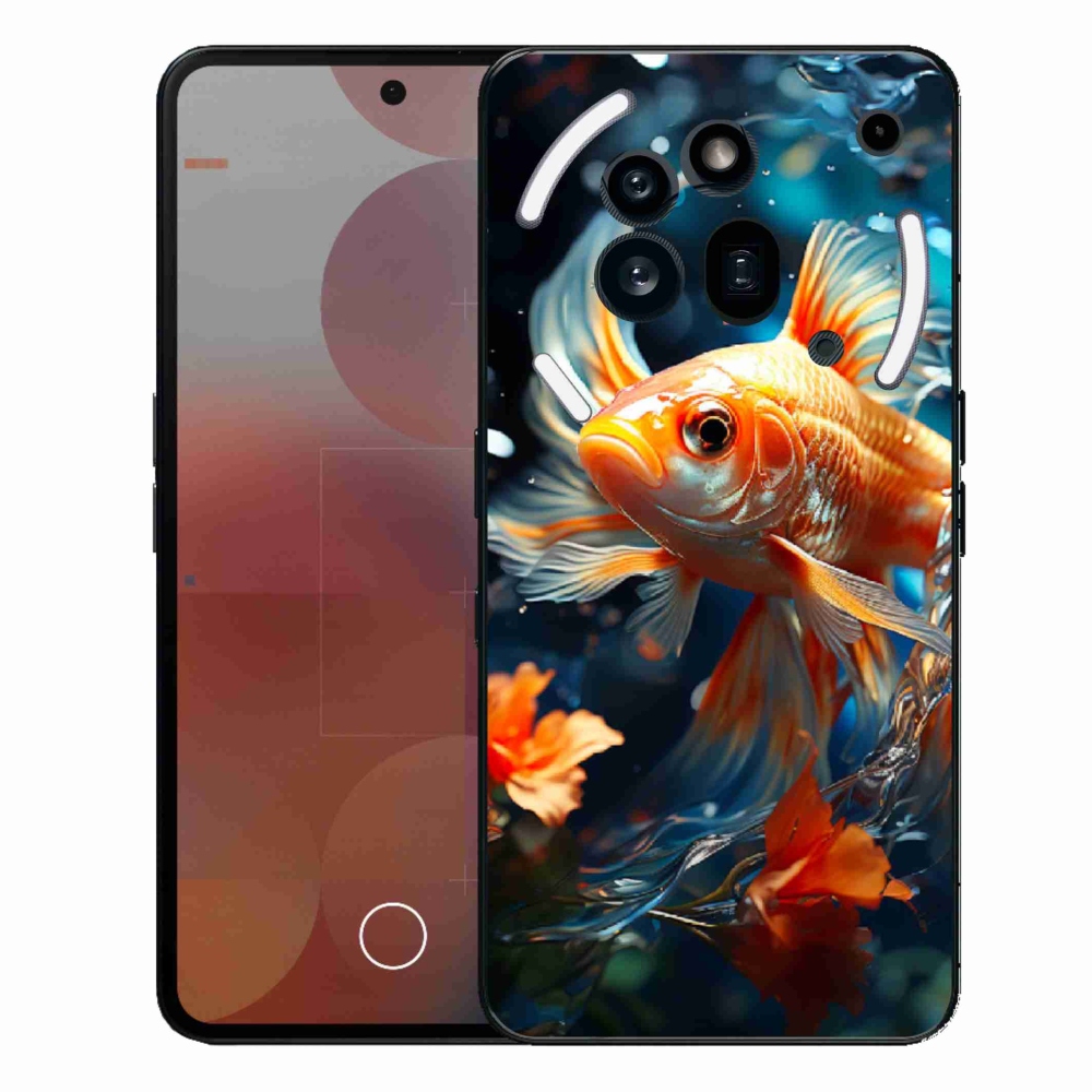 Gelový kryt mmCase na Nothing Phone (3a) Pro - rybka