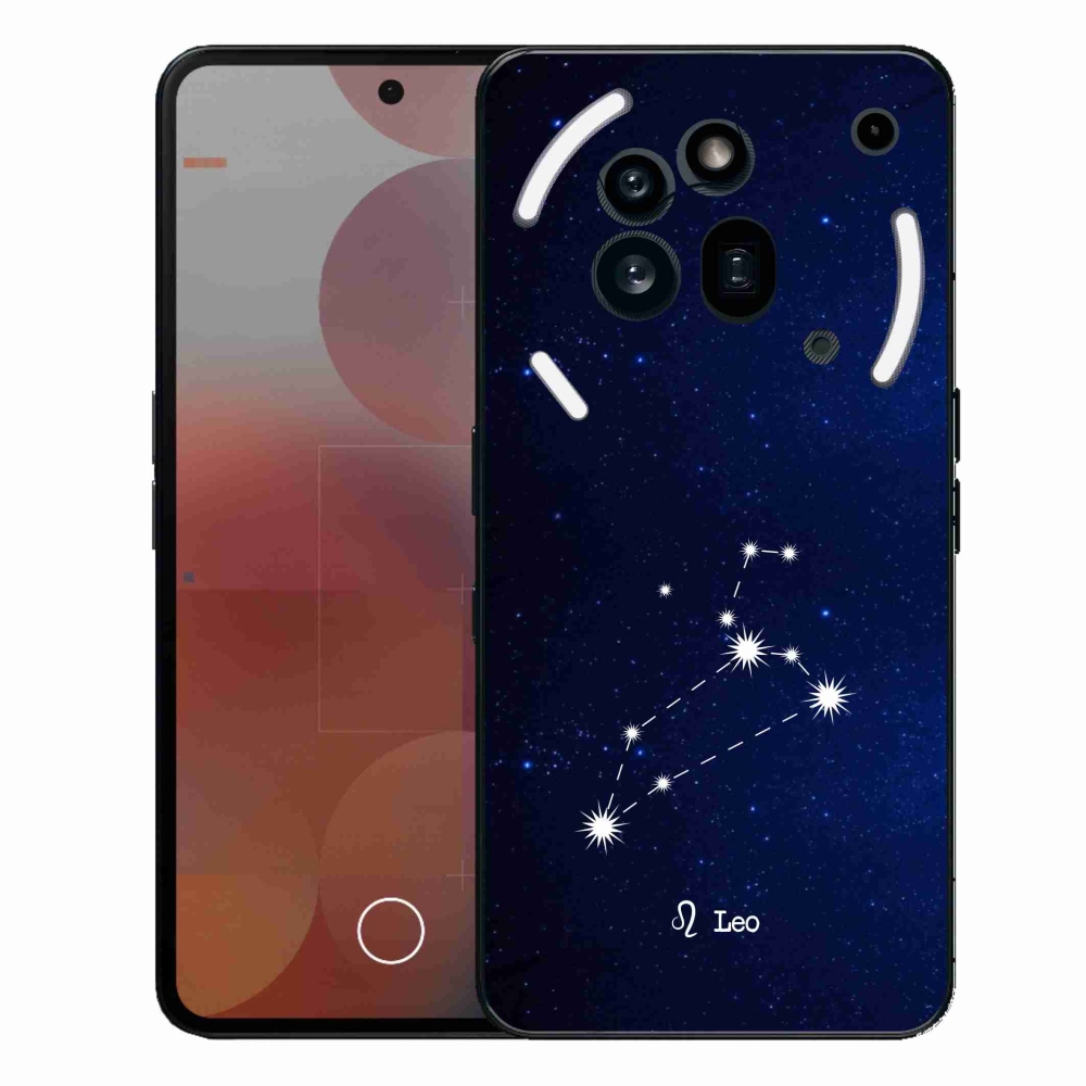 Gelový kryt mmCase na Nothing Phone (3a) Pro - souhvězdí Lva