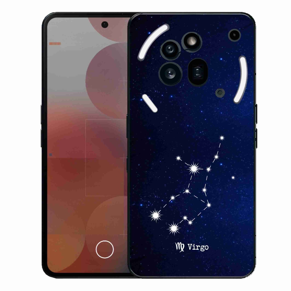 Gelový kryt mmCase na Nothing Phone (3a) Pro - souhvězdí Panny