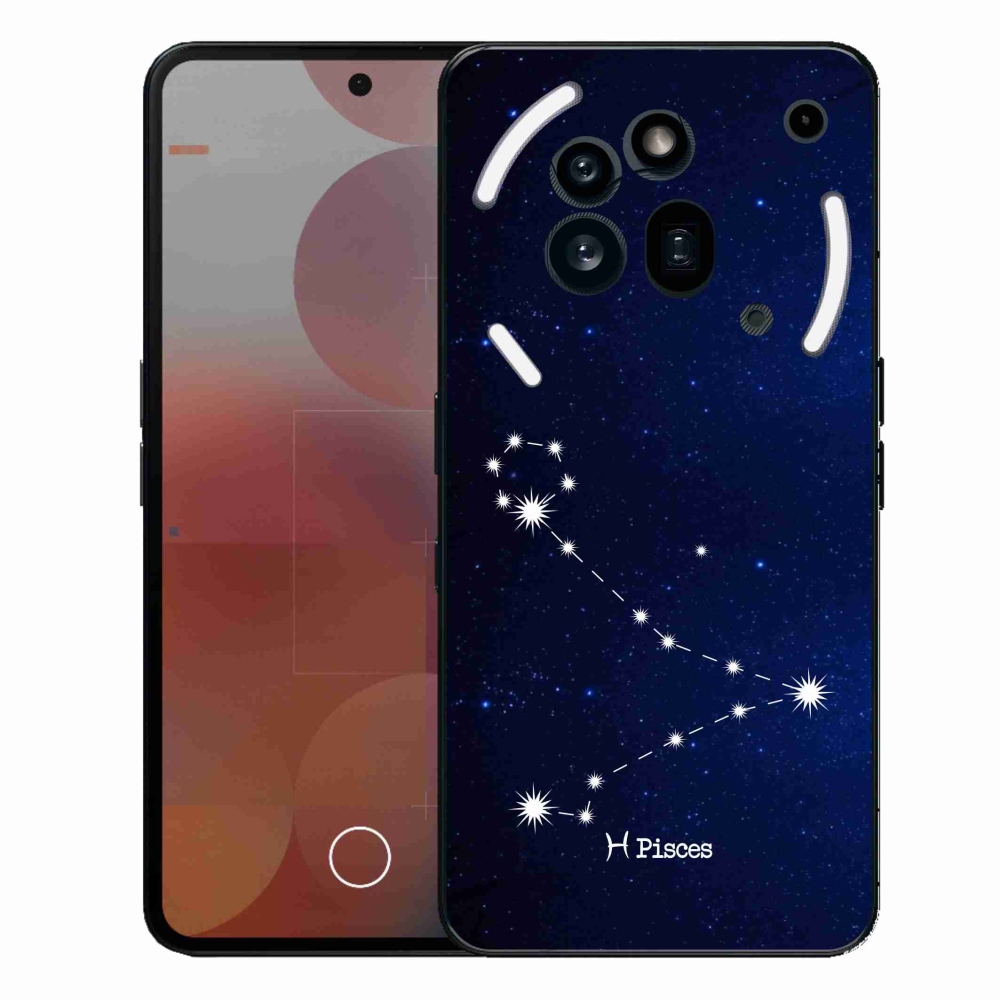 Gelový kryt mmCase na Nothing Phone (3a) Pro - souhvězdí Ryby