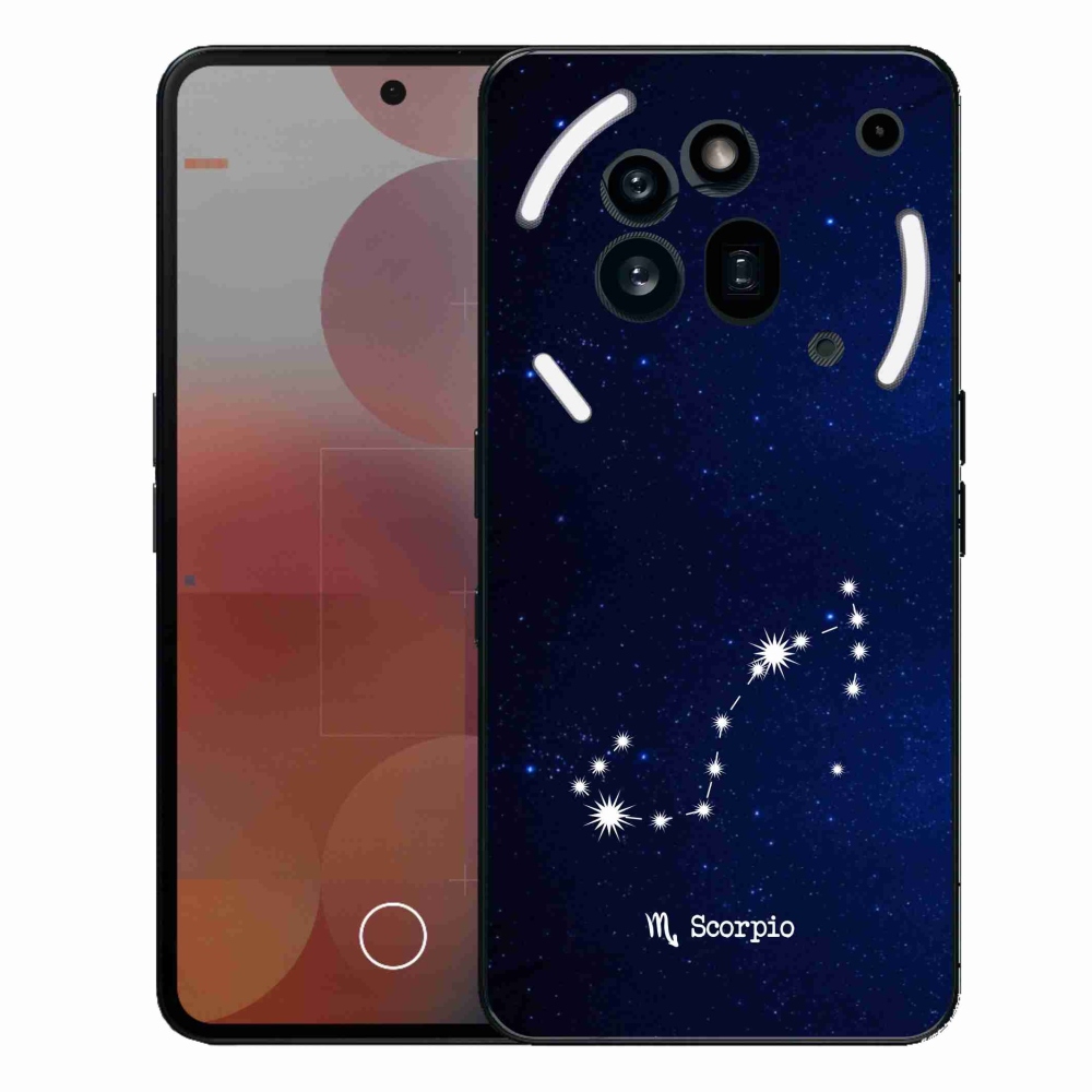 Gelový kryt mmCase na Nothing Phone (3a) Pro - souhvězdí Štíra